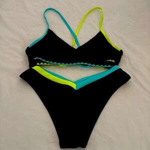 NWT Black Two-Piece Bathing Suit! 👙